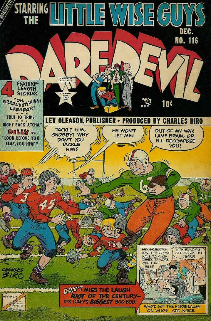 Book Cover For Daredevil Comics 116