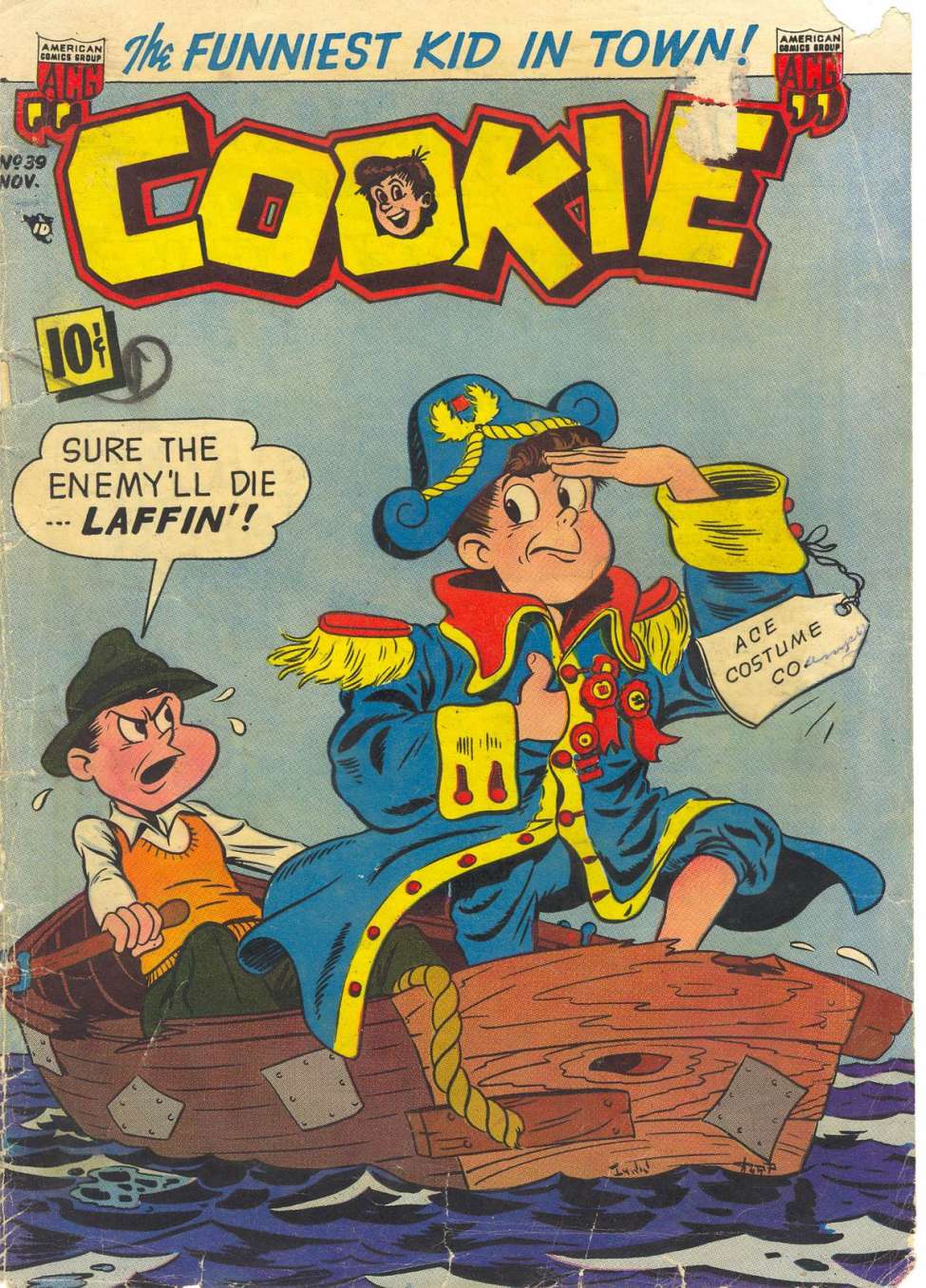 Comic Book Cover For Cookie 39