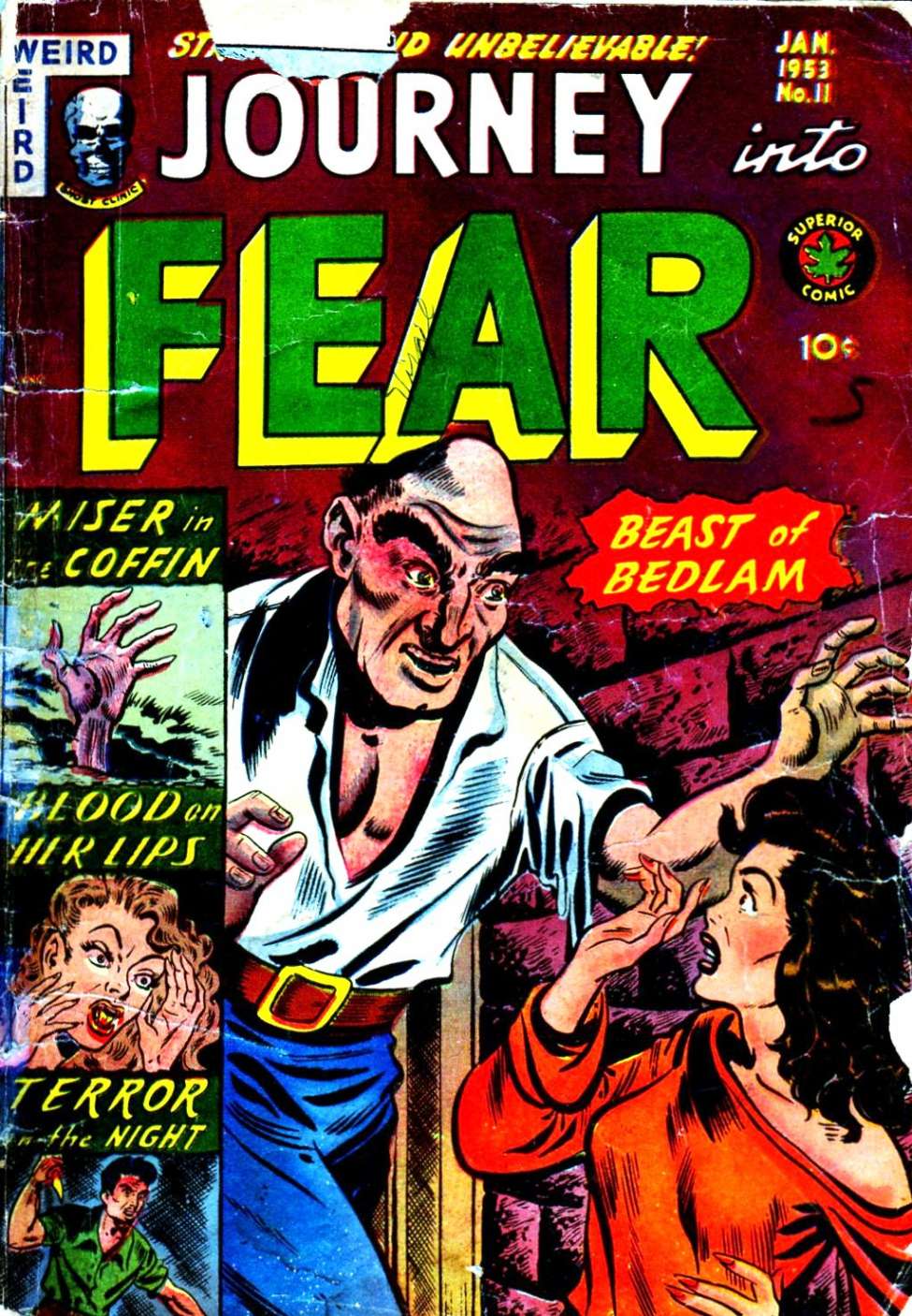 Comic Book Cover For Journey into Fear 11