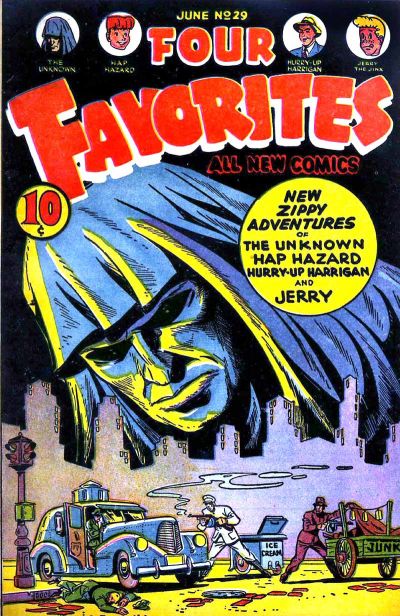 Comic Book Cover For Four Favorites 29 - Version 1