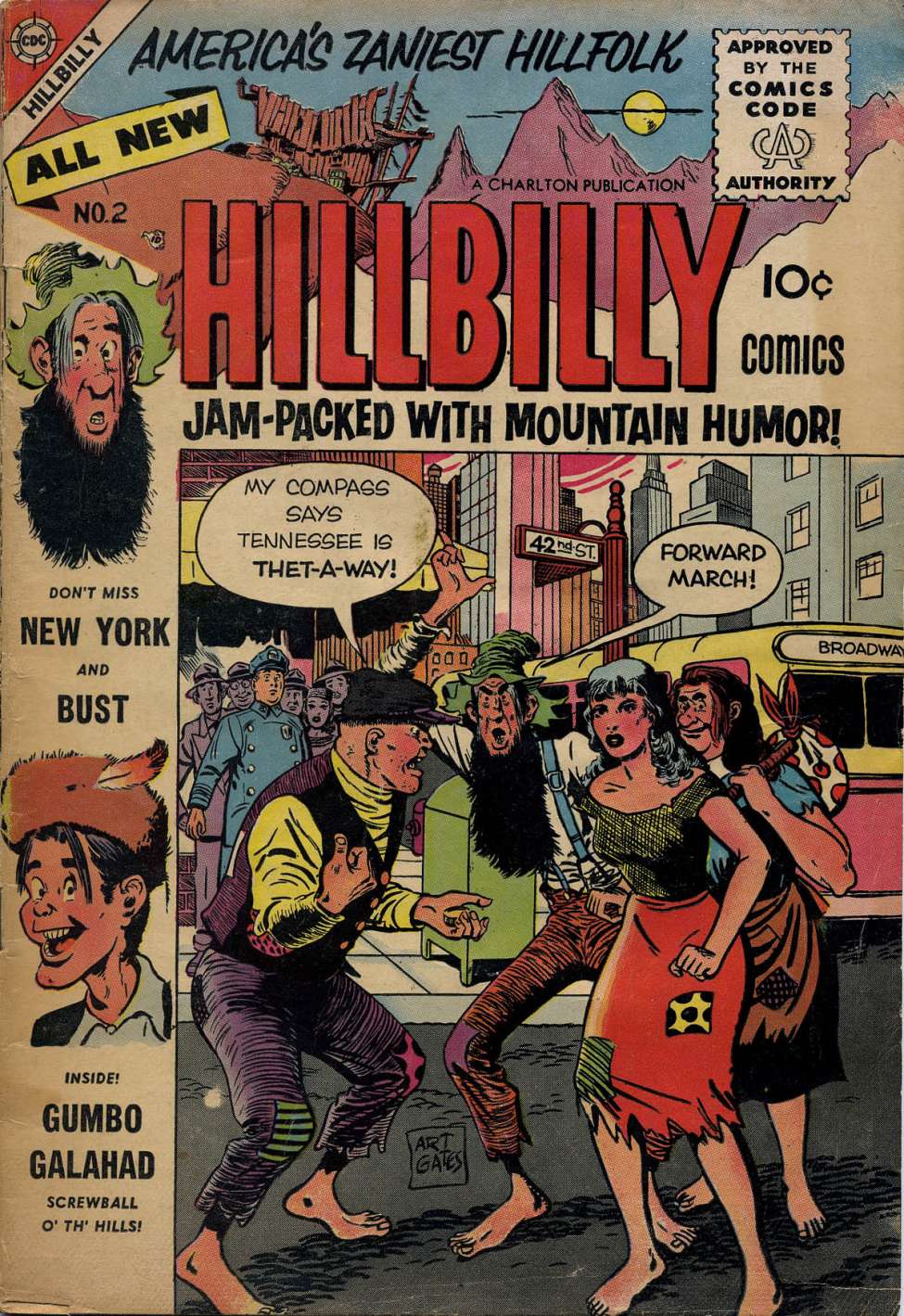 Book Cover For Hillbilly Comics 2