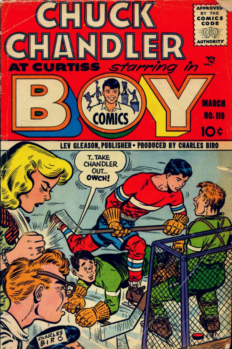 Comic Book Cover For Boy Comics 119