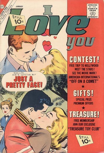Comic Book Cover For I Love You 38 (inc) - Version 2