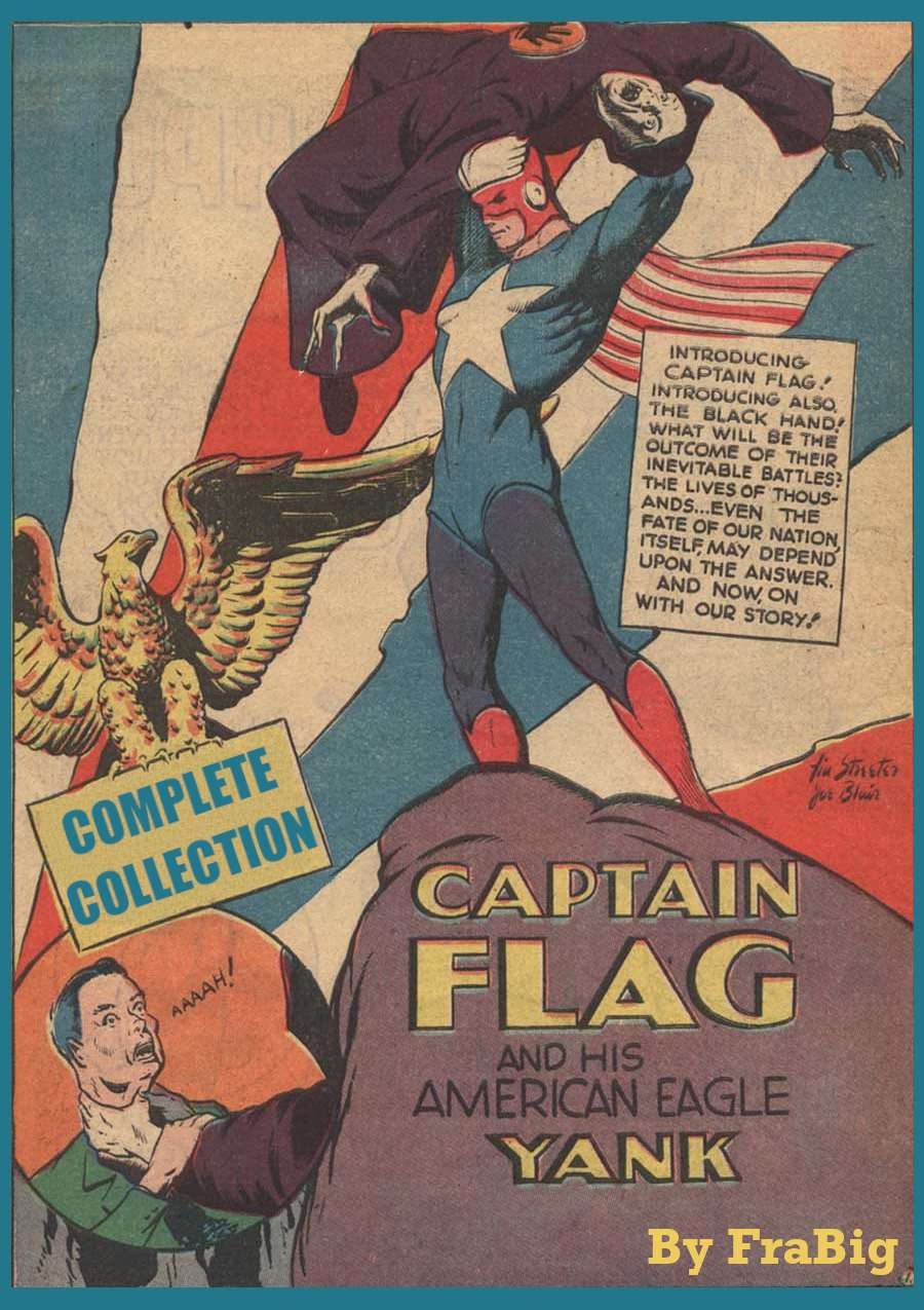 Comic Book Cover For Captain Flag Complete Collection
