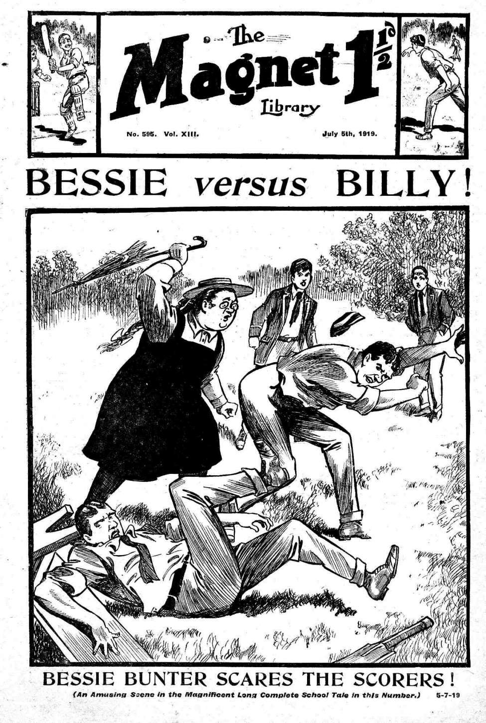Book Cover For The Magnet 595 - Bessie versus Billy