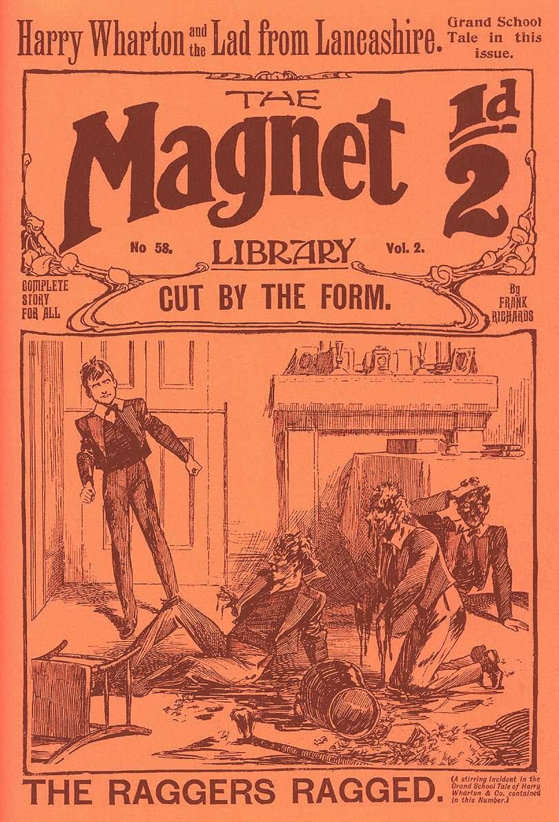 Comic Book Cover For The Magnet 58 - Cut by the Form