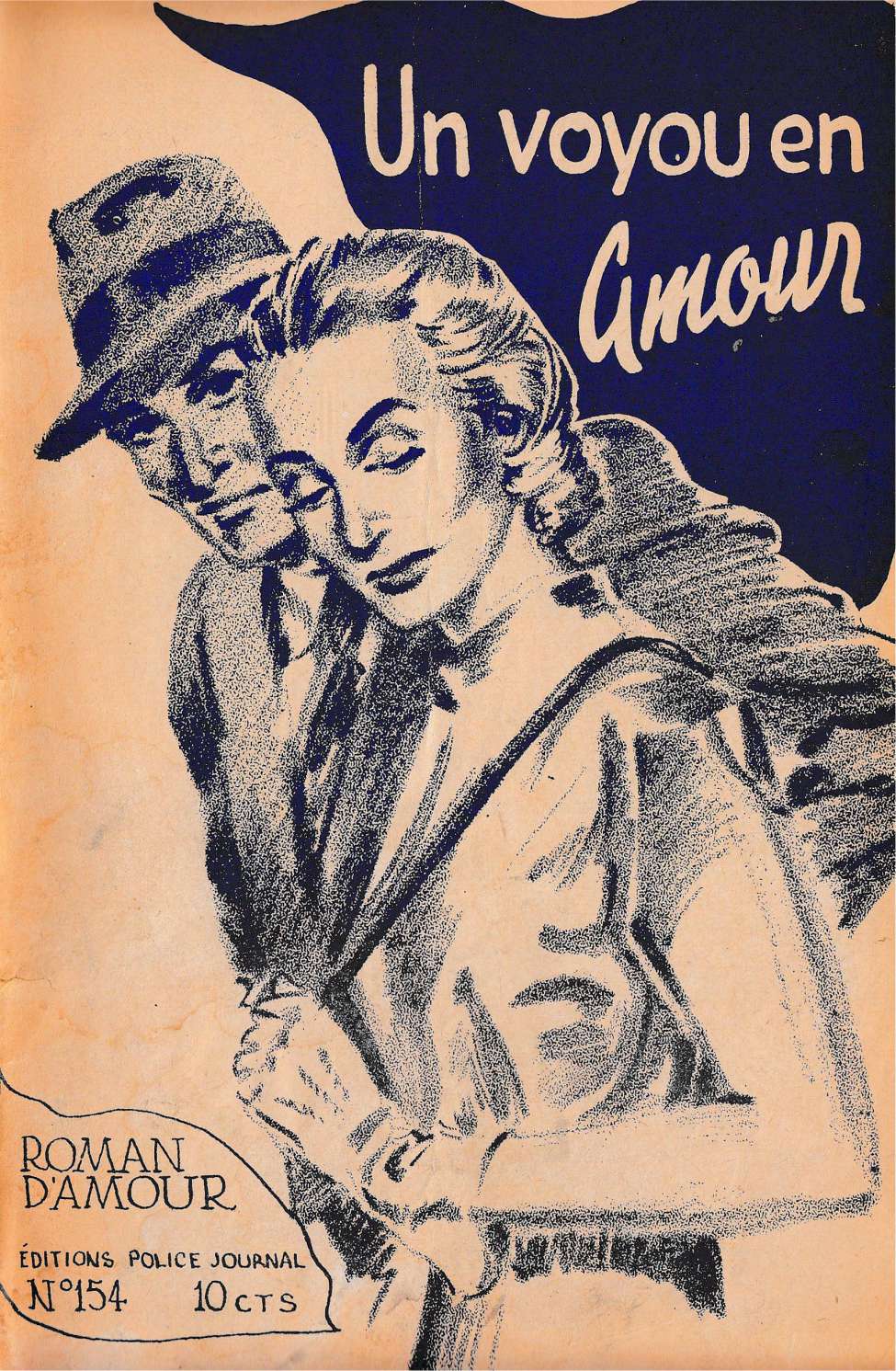 Comic Book Cover For Roman d'Amour 154 - Un voyou en amour