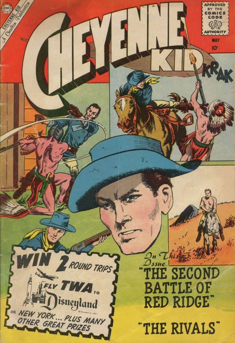 Comic Book Cover For Cheyenne Kid 22