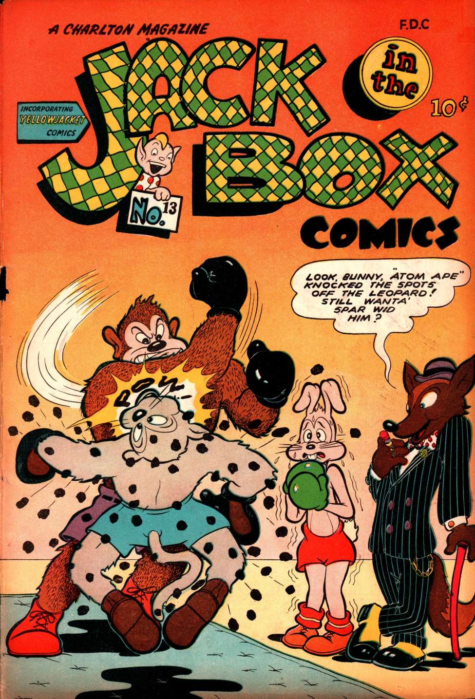 Book Cover For Jack-in-the-Box Comics 13