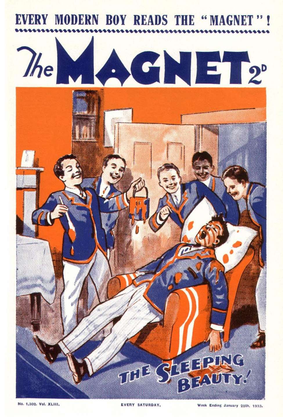 Book Cover For The Magnet 1302 - Coker the Detective
