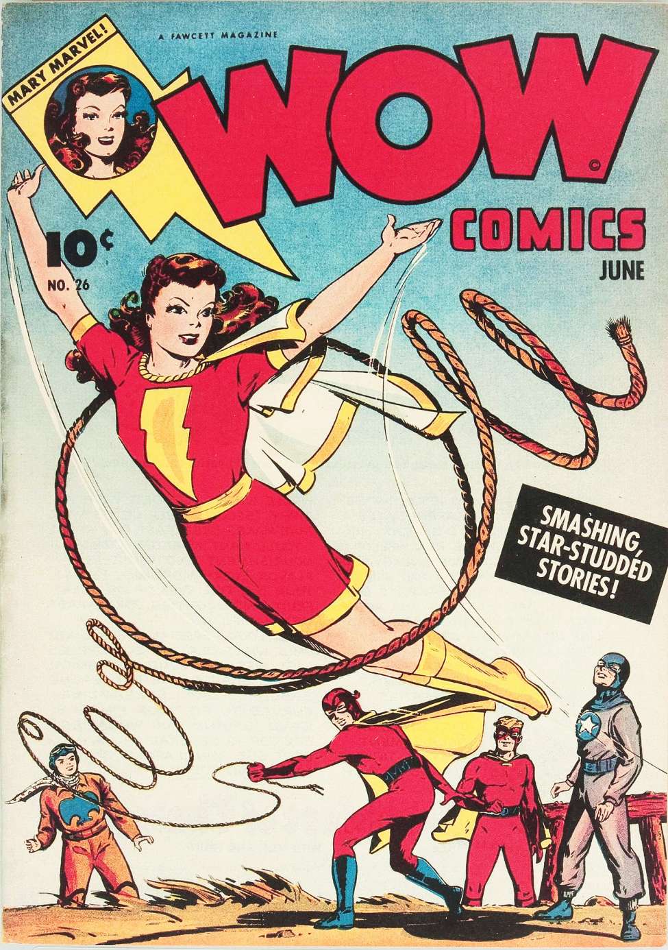 Book Cover For Wow Comics 26 - Version 1