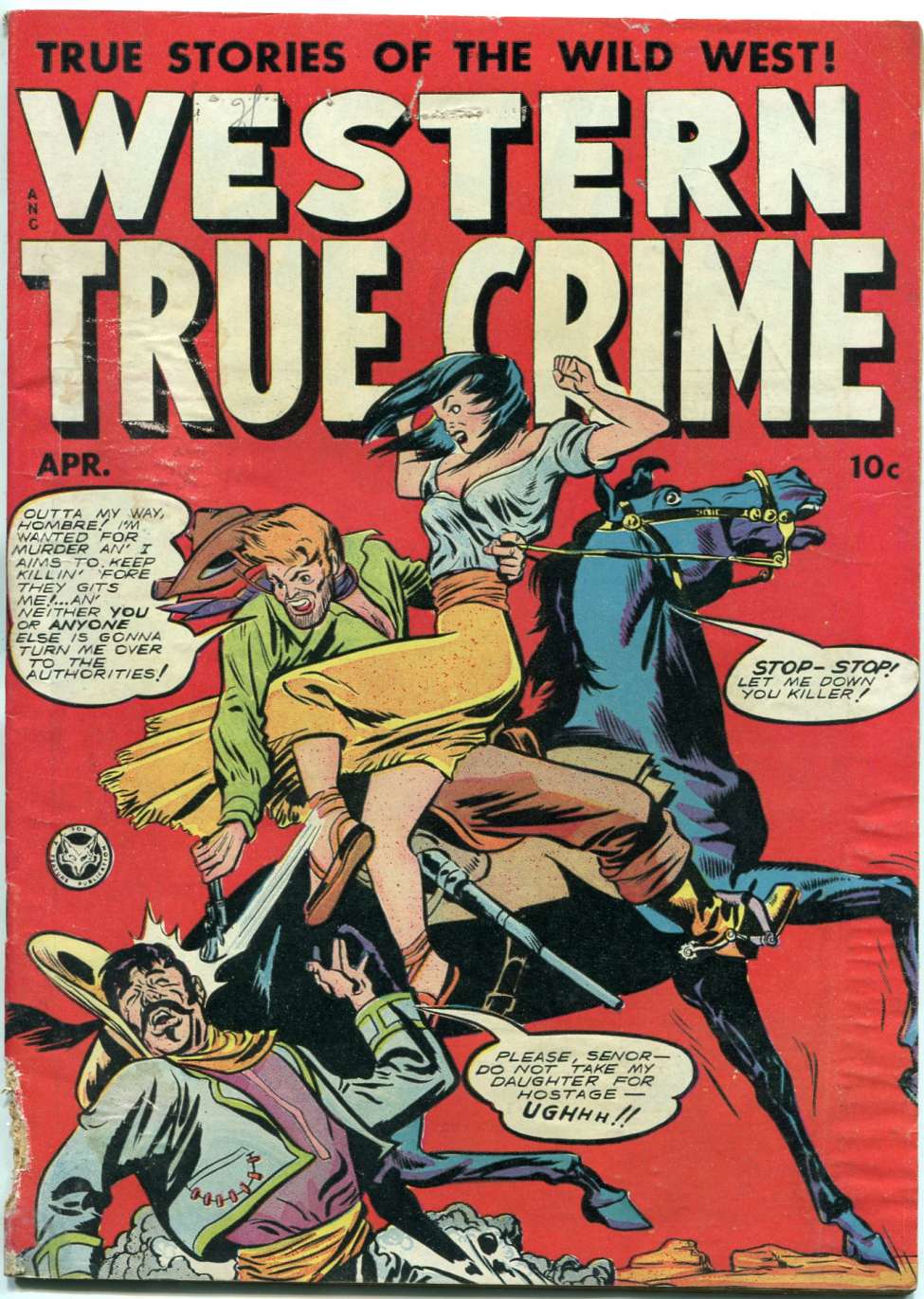 Comic Book Cover For Western True Crime 5