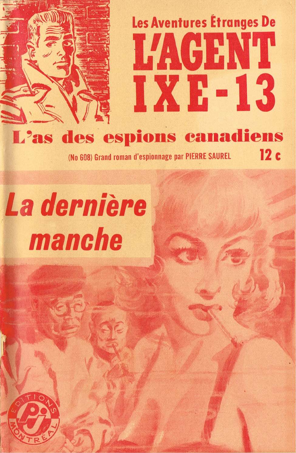 Book Cover For L'Agent IXE-13 v2 608 - La dernière manche