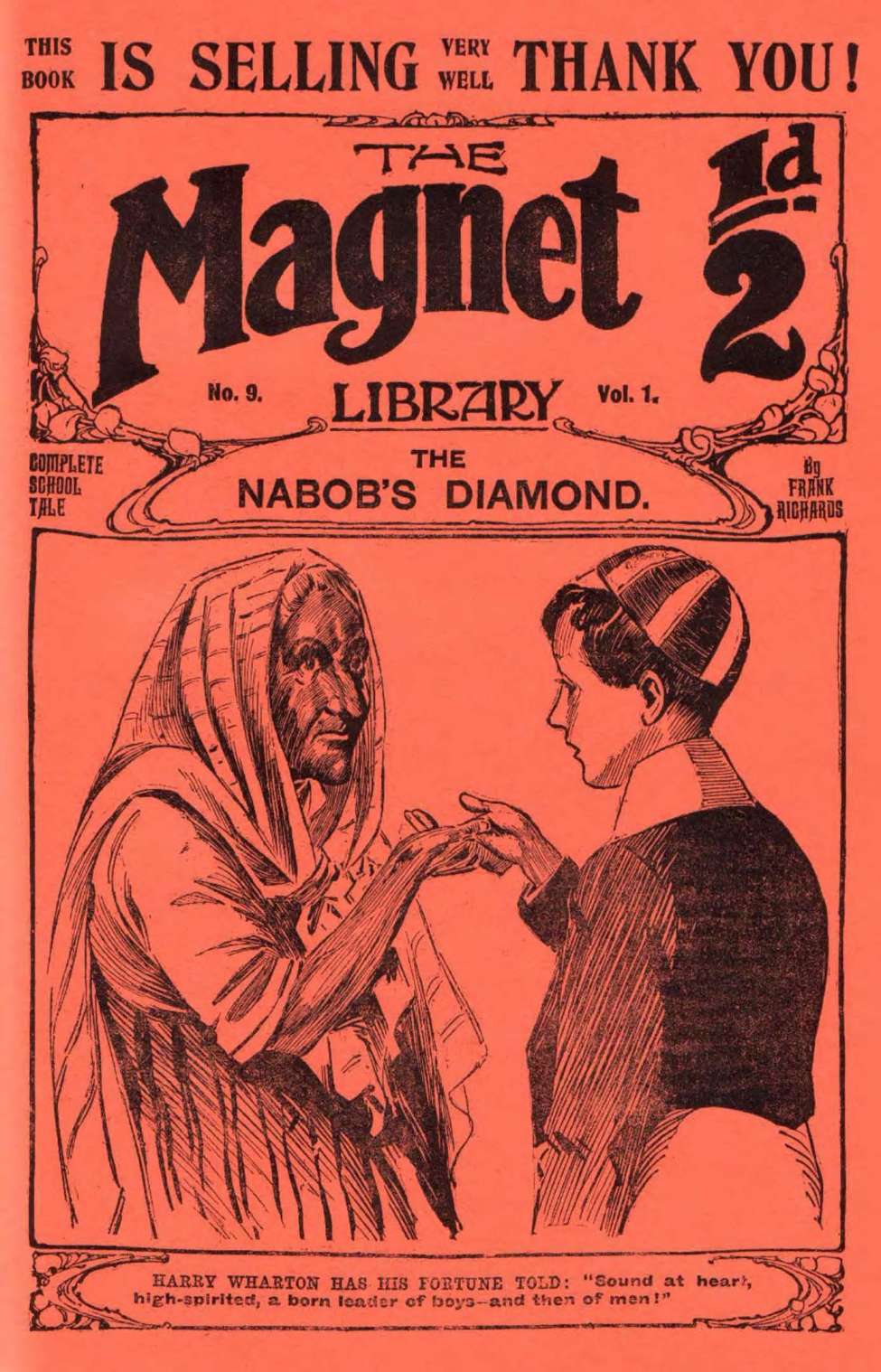 Comic Book Cover For The Magnet 9 - The Nabob's Diamond