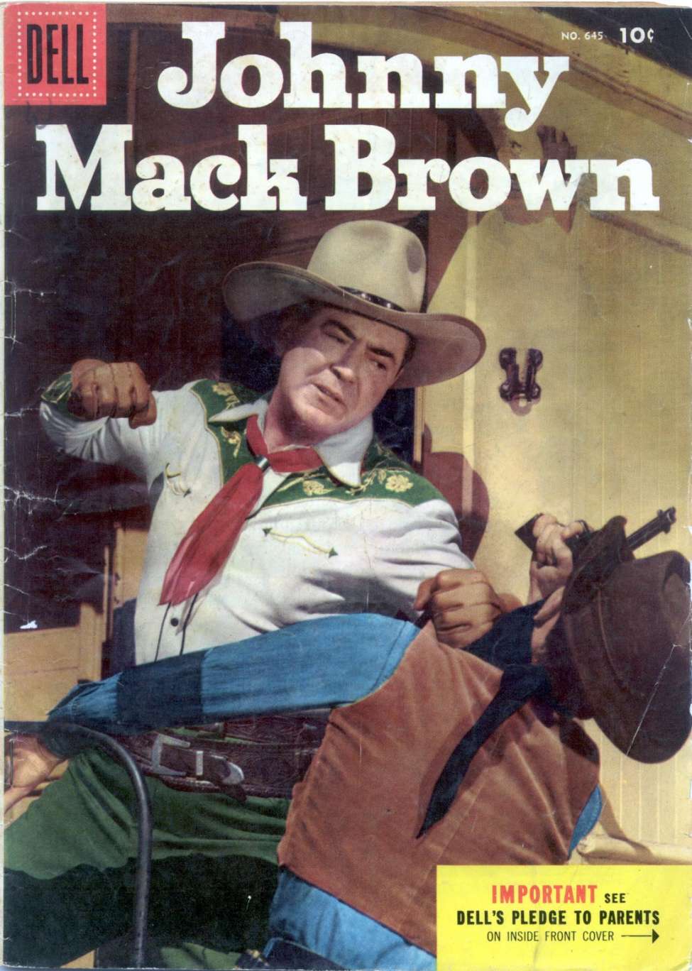 Book Cover For 0645 - Johnny Mack Brown