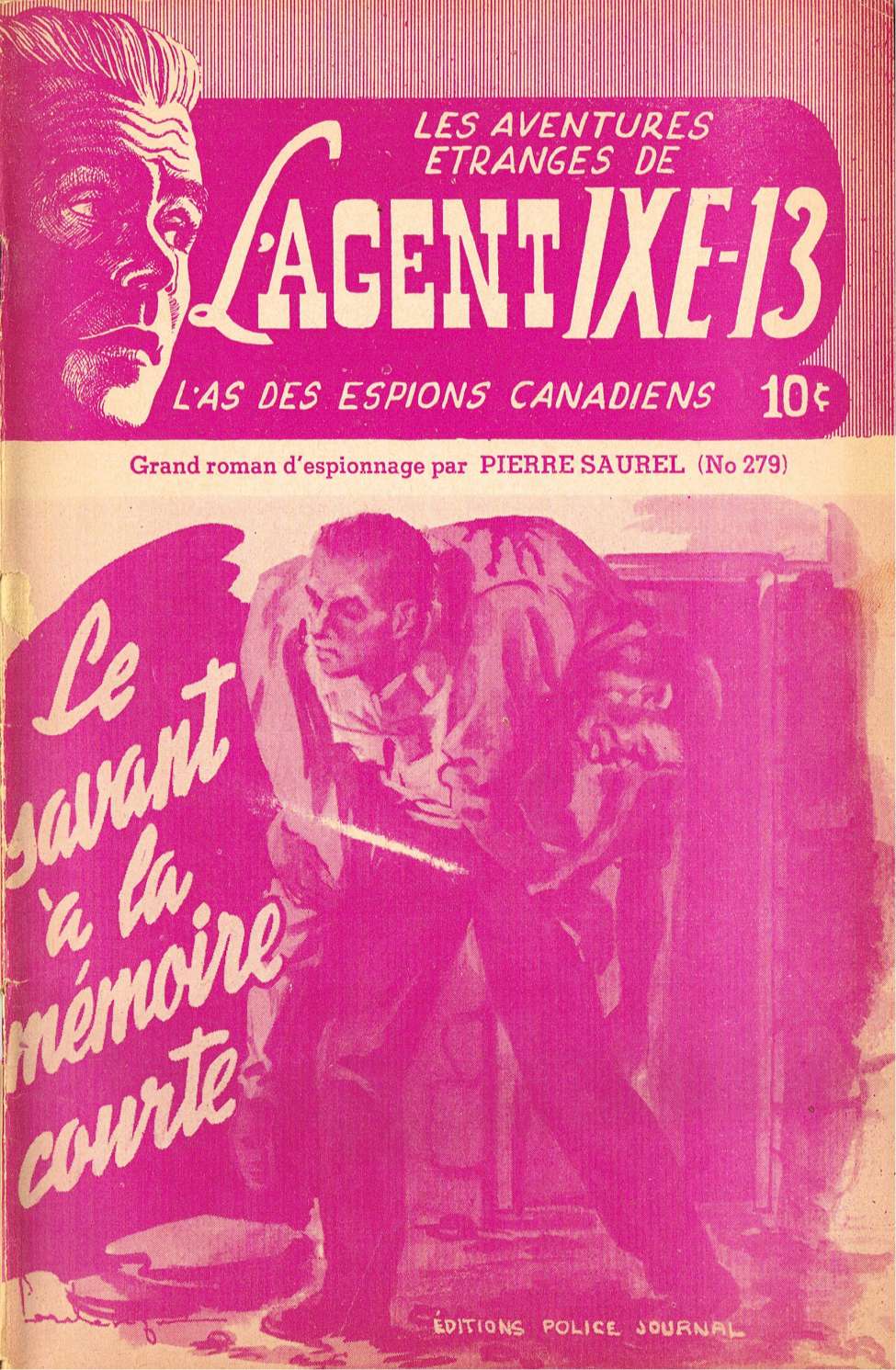 Book Cover For L'Agent IXE-13 v2 279 - Le savant à la mémoire courte