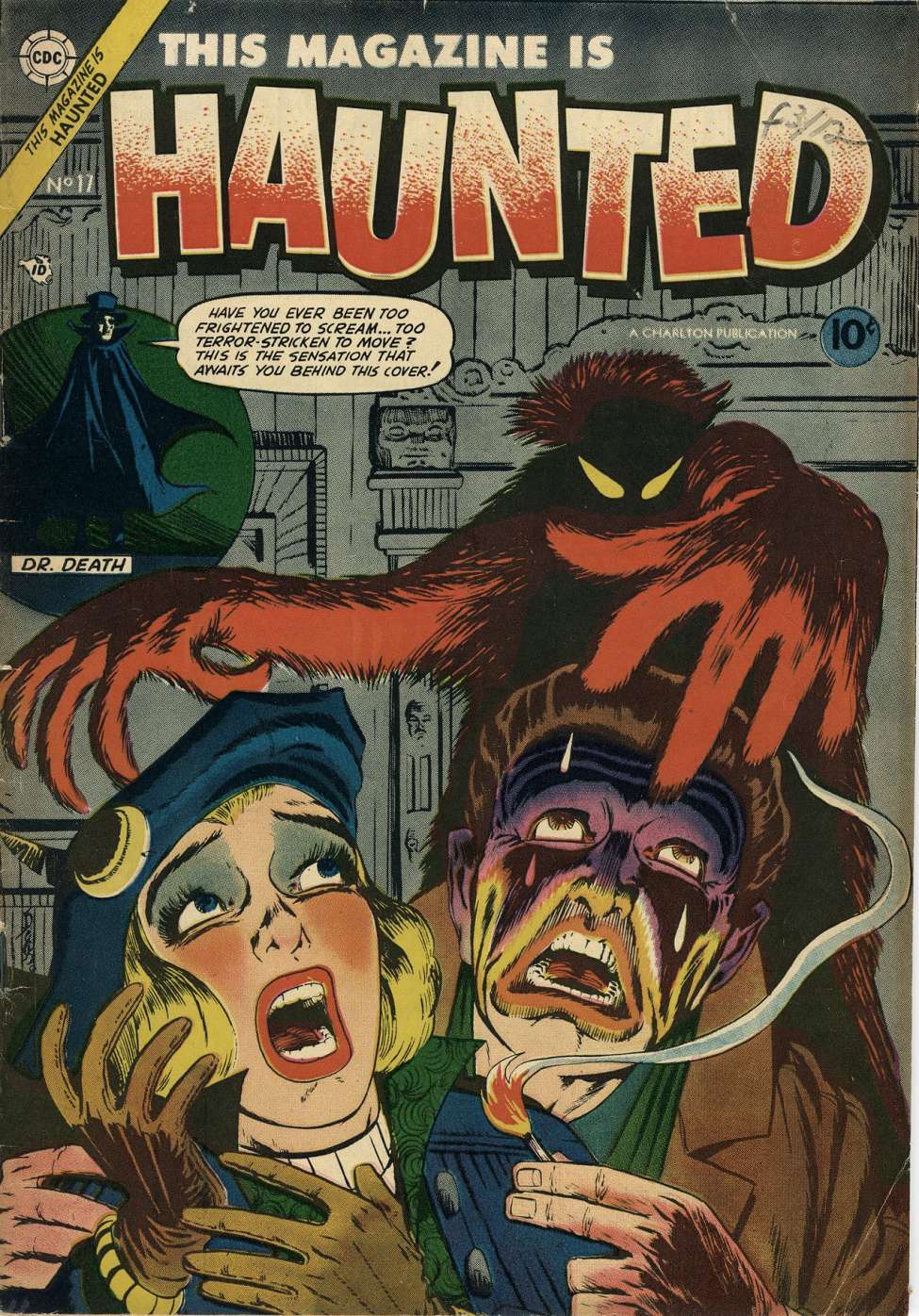 Comic Book Cover For This Magazine Is Haunted v1 17