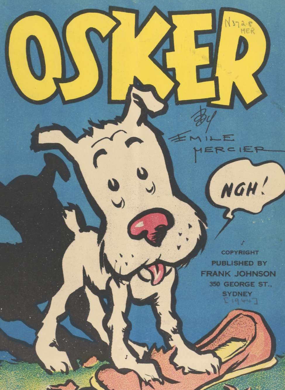 Book Cover For Osker