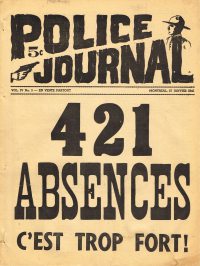 Large Thumbnail For Police Journal v4 3 - 421 Absences c'est trop fort