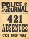 Cover For Police Journal v4 3 - 421 Absences c'est trop fort