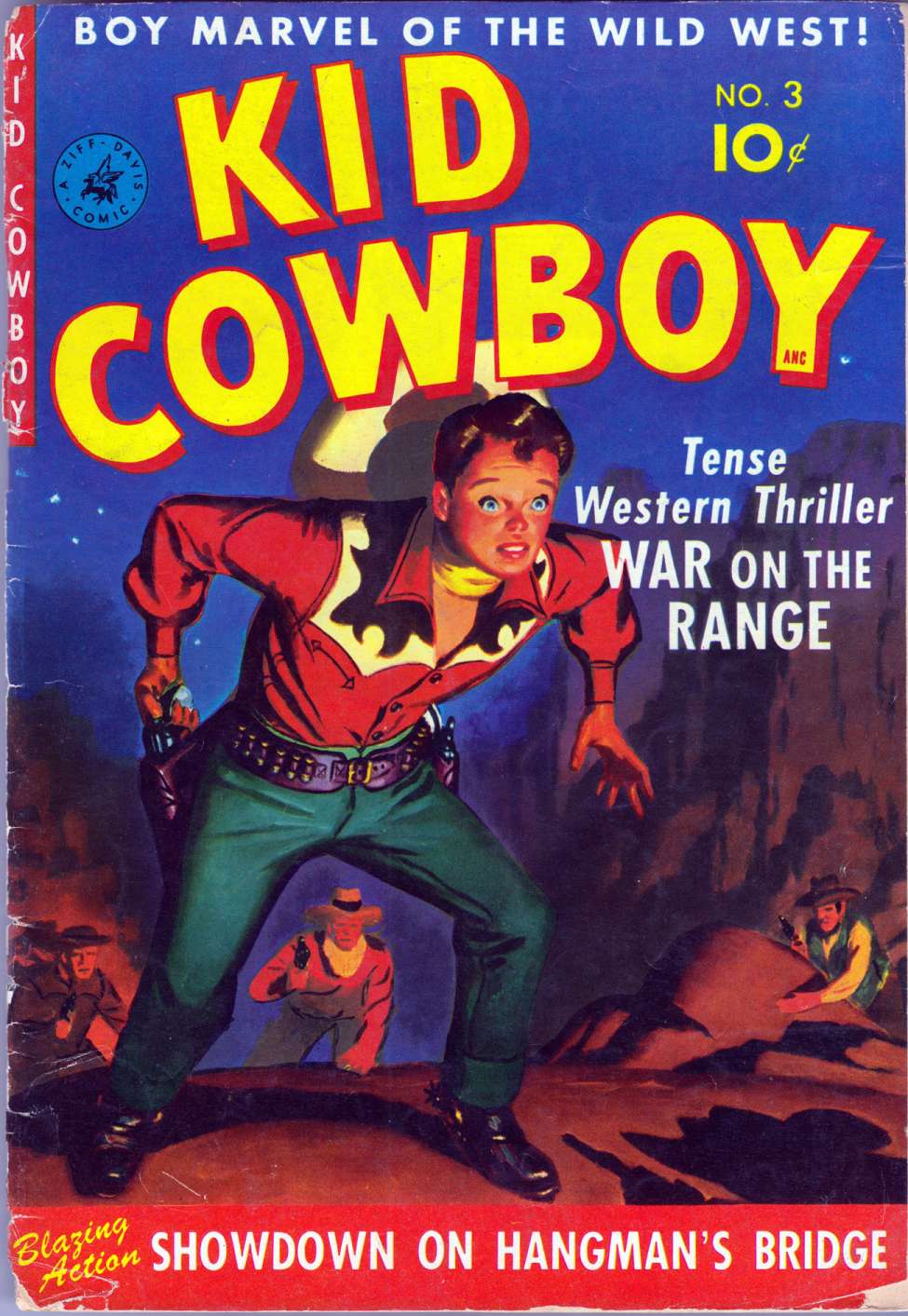 Comic Book Cover For Kid Cowboy 3