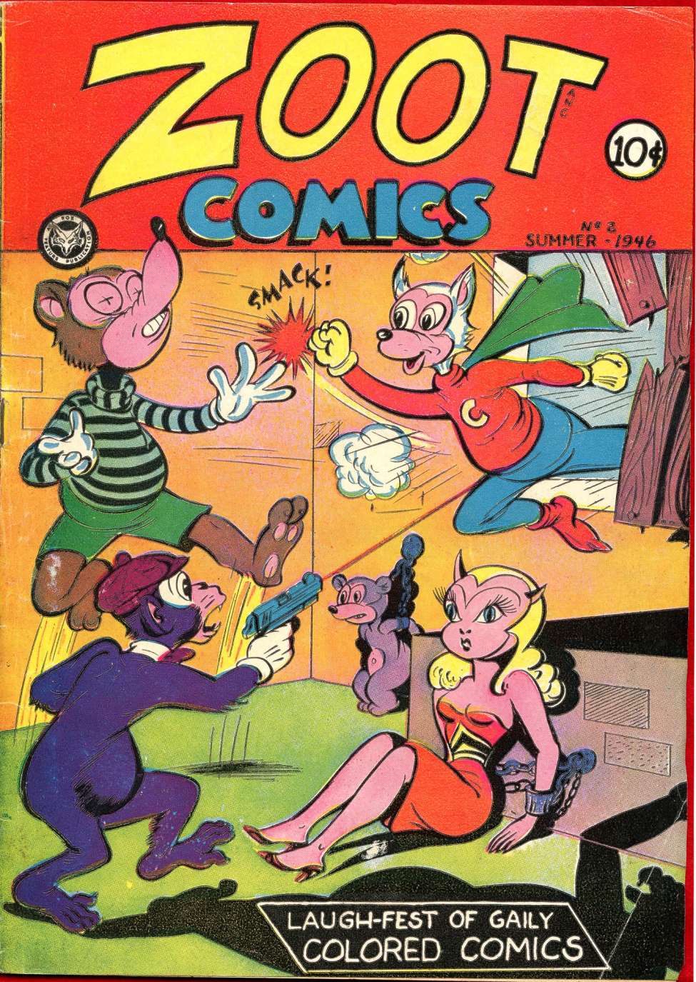 Comic Book Cover For Zoot Comics 2
