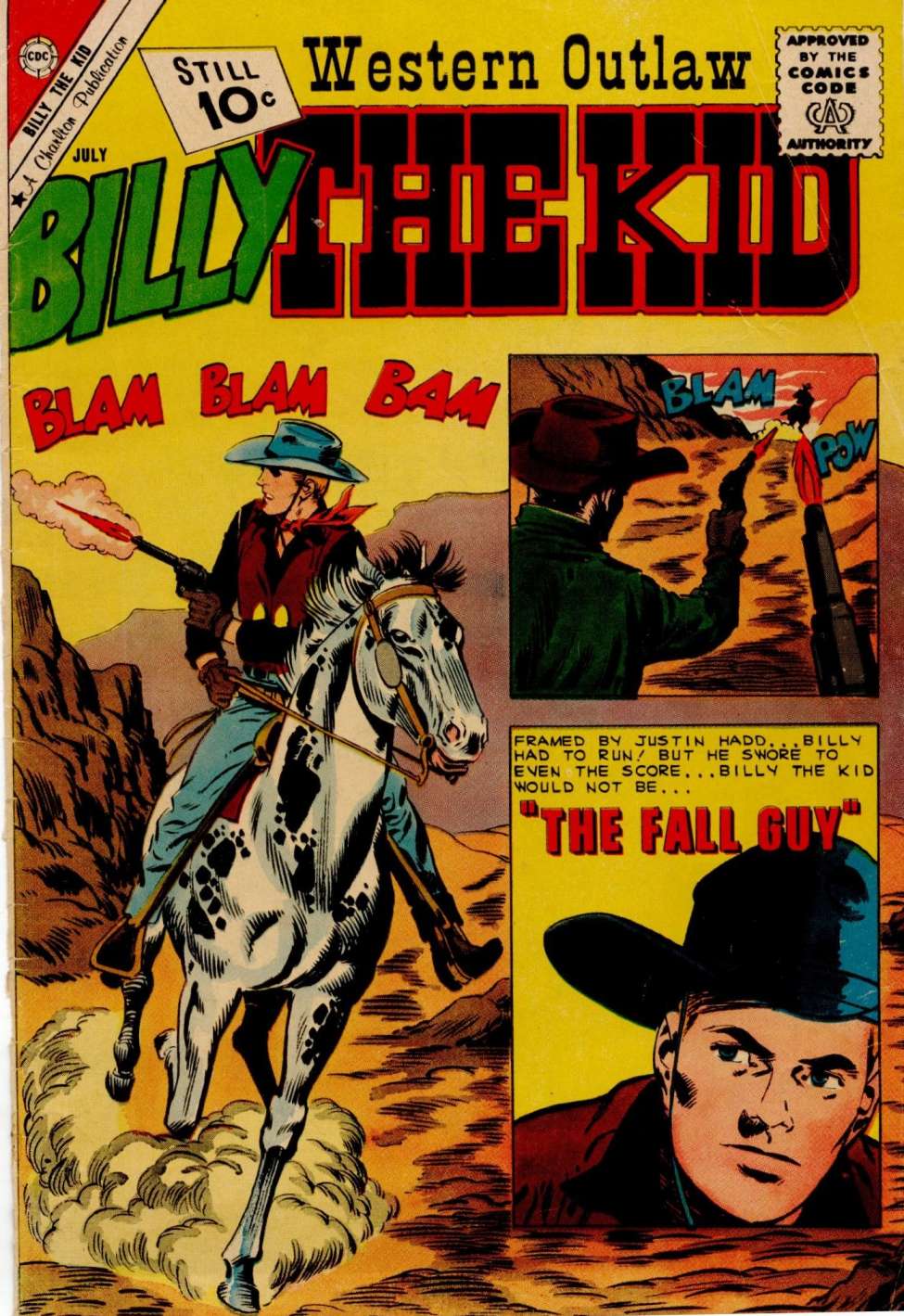 Comic Book Cover For Billy the Kid 29