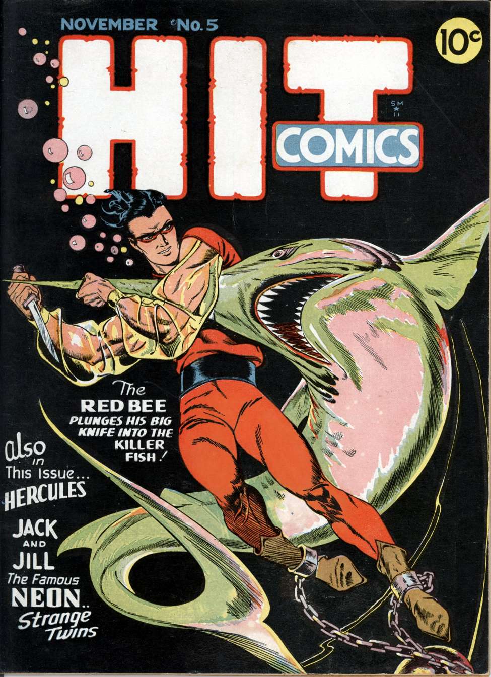 Book Cover For Hit Comics 5