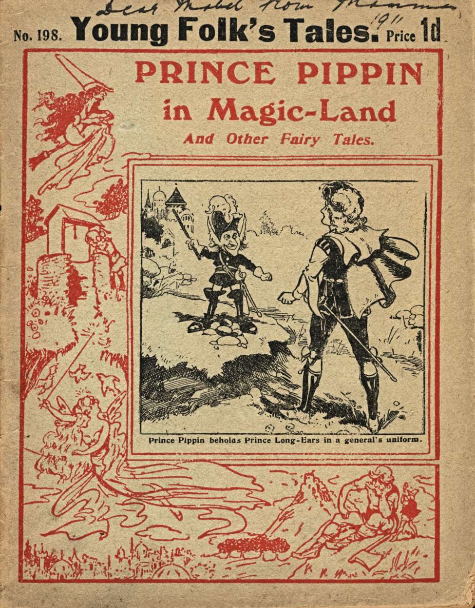 Book Cover For Young Folk's Tales 198