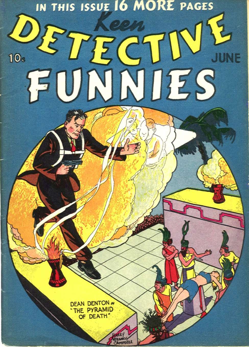Book Cover For Keen Detective Funnies 10 v2 6