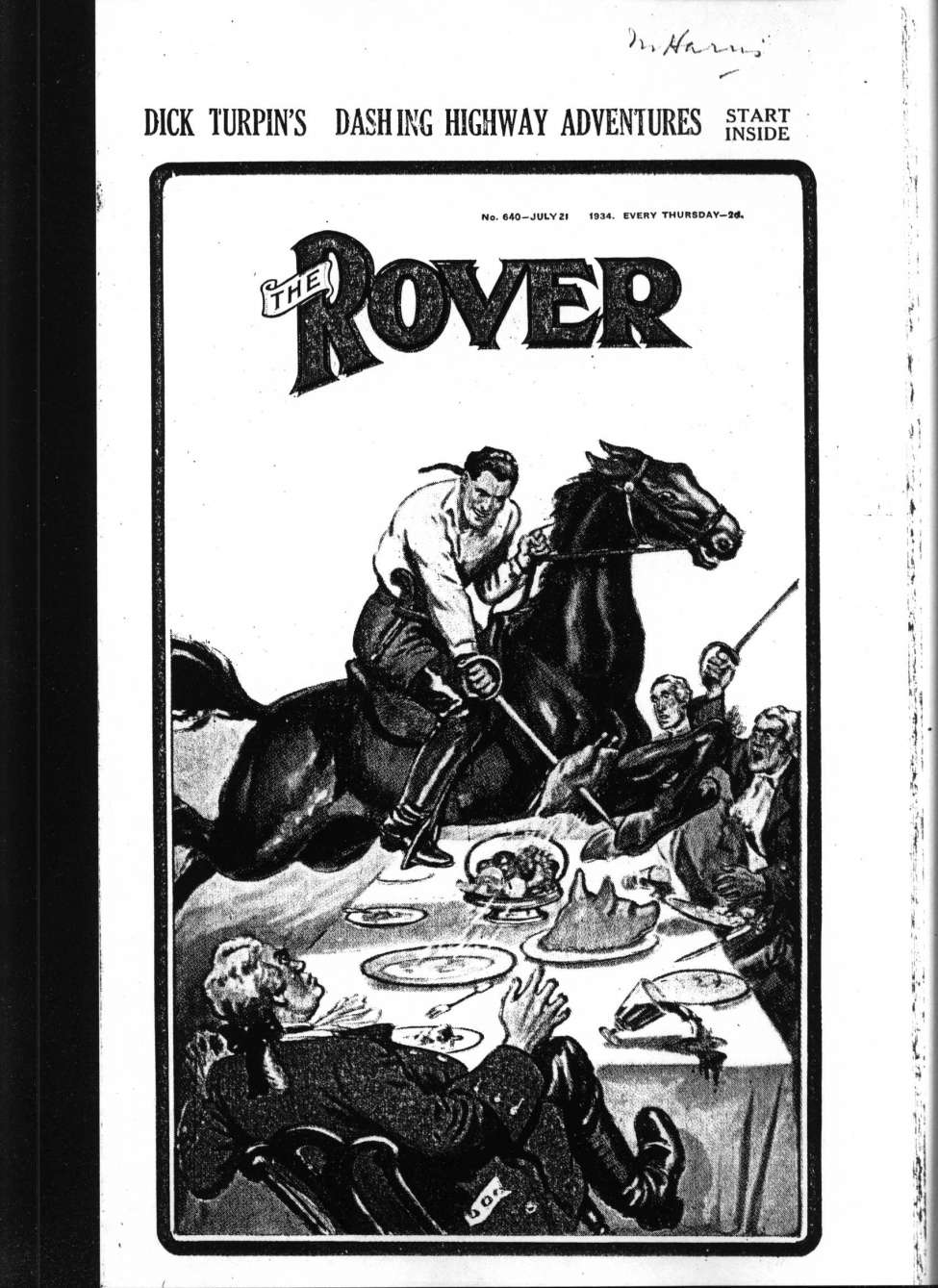 Book Cover For The Rover 640