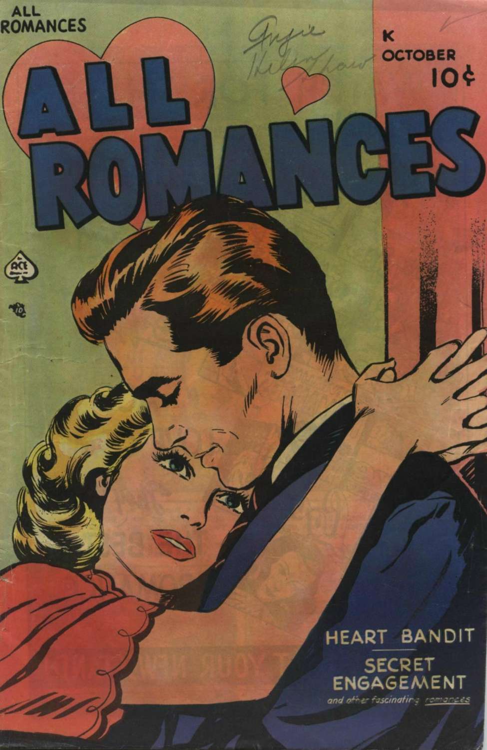 Comic Book Cover For All Romances 2