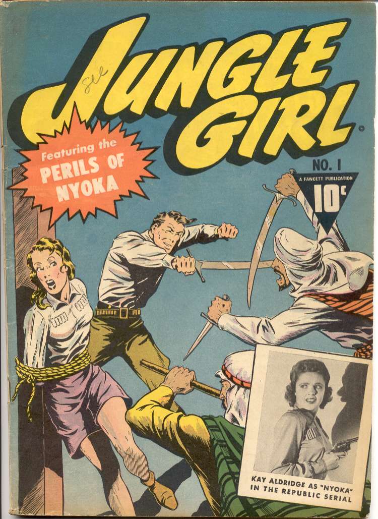 Book Cover For Jungle Girl 1