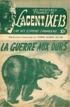 Cover For L'Agent IXE-13 v2 163 - La guerre aux ours