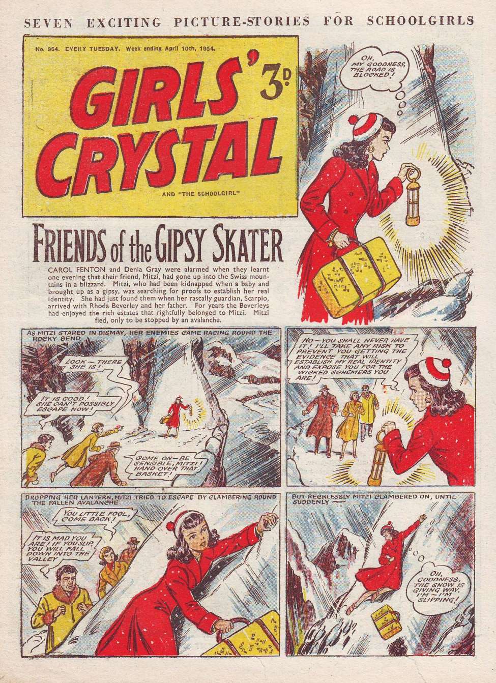 Comic Book Cover For Girls' Crystal 964