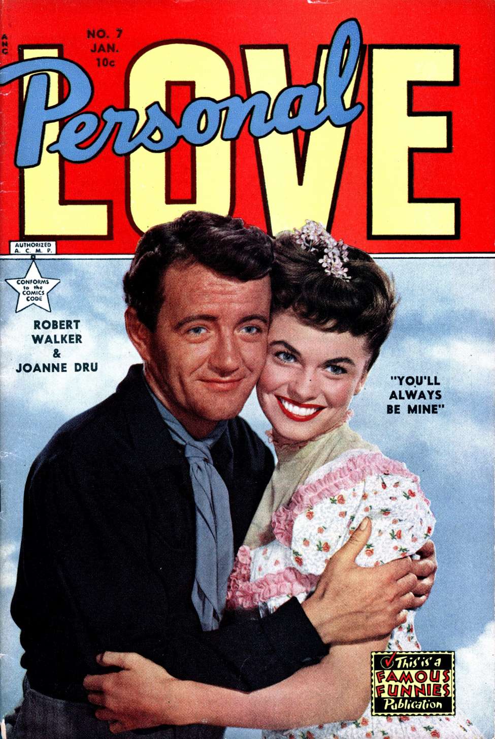 Comic Book Cover For Personal Love 7