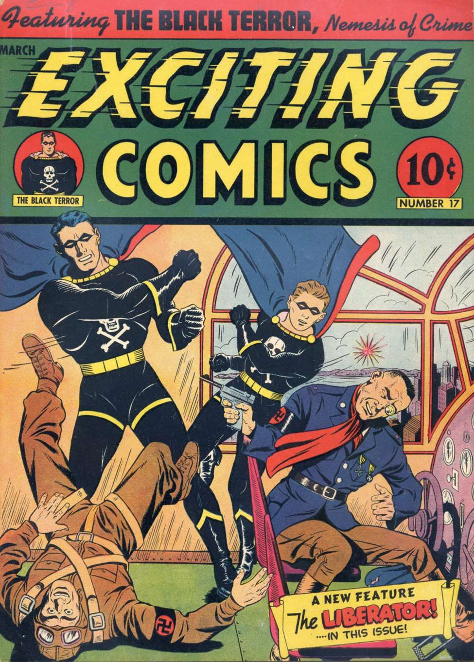 Book Cover For Exciting Comics 17 - Version 1