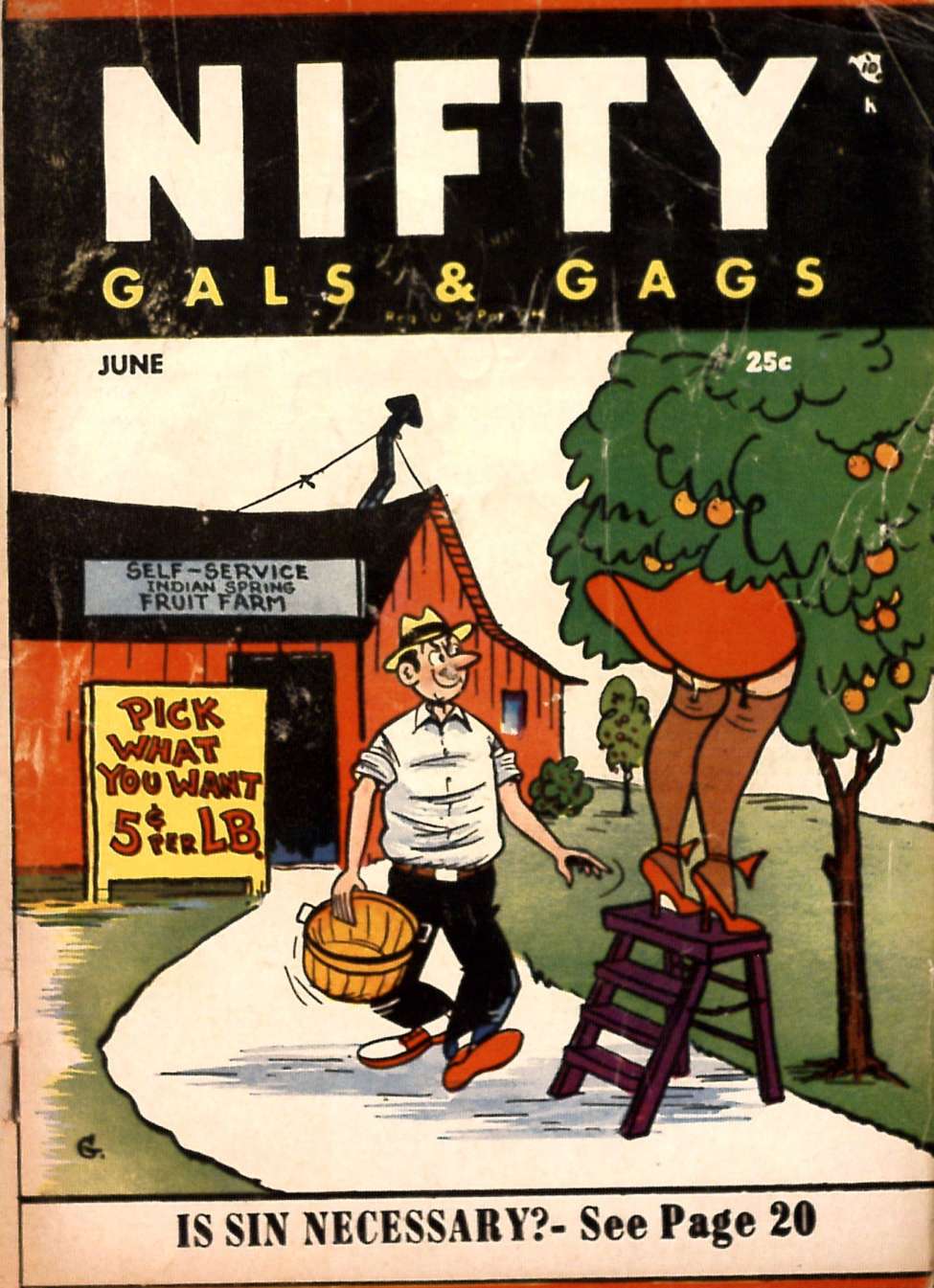 Book Cover For Nifty 1956-06