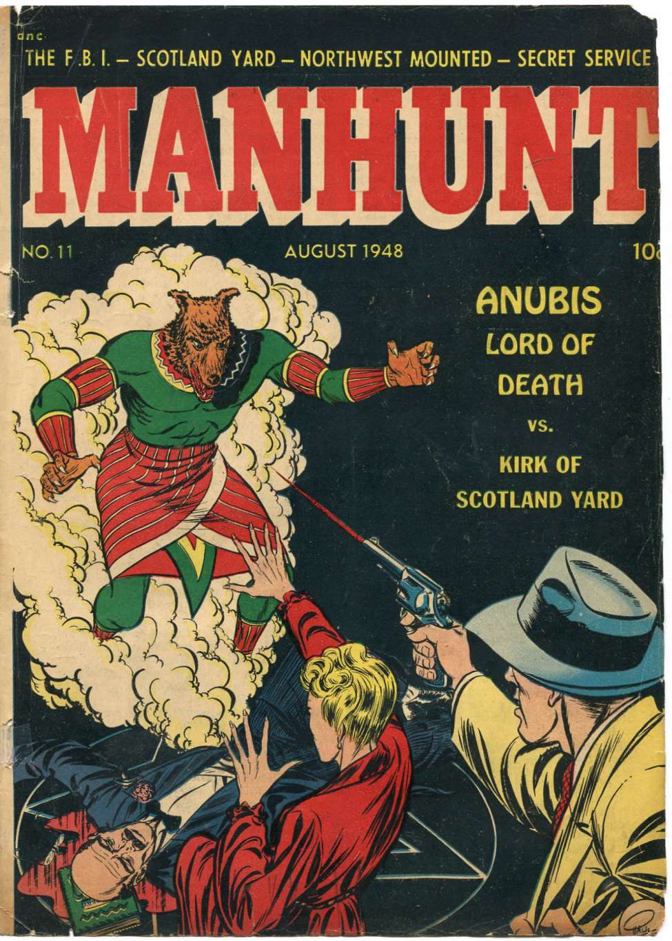Comic Book Cover For Manhunt 11