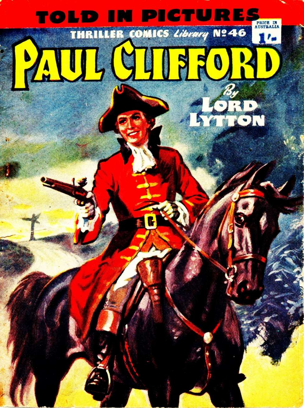 Book Cover For Thriller Comics Library 46 - Paul Clifford - Lord Lytton
