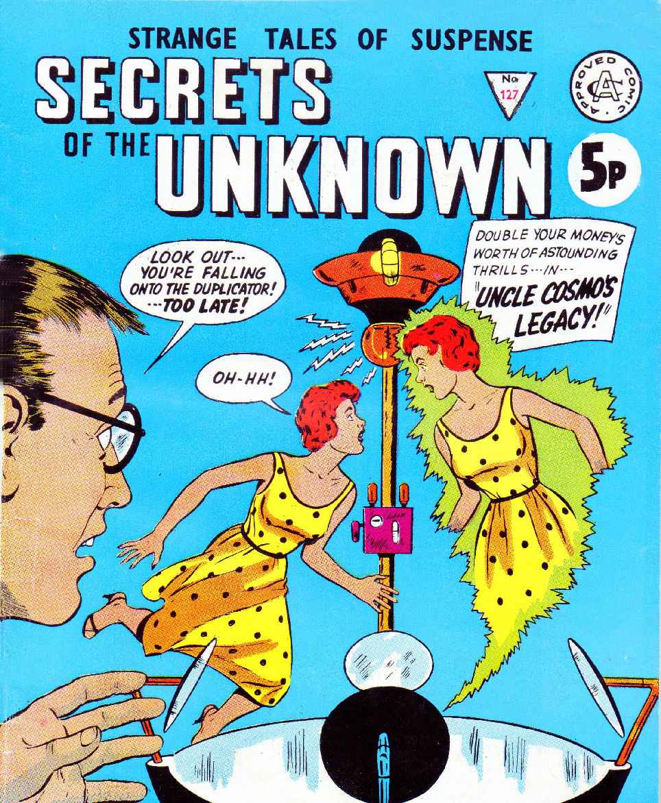 Book Cover For Secrets of the Unknown 127