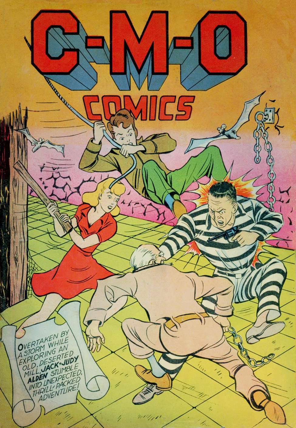 Book Cover For C-M-O Comics 1 (3fiche) - Version 2