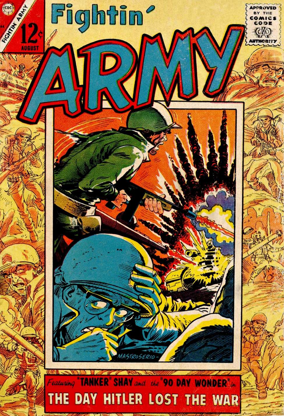 Comic Book Cover For Fightin' Army 64