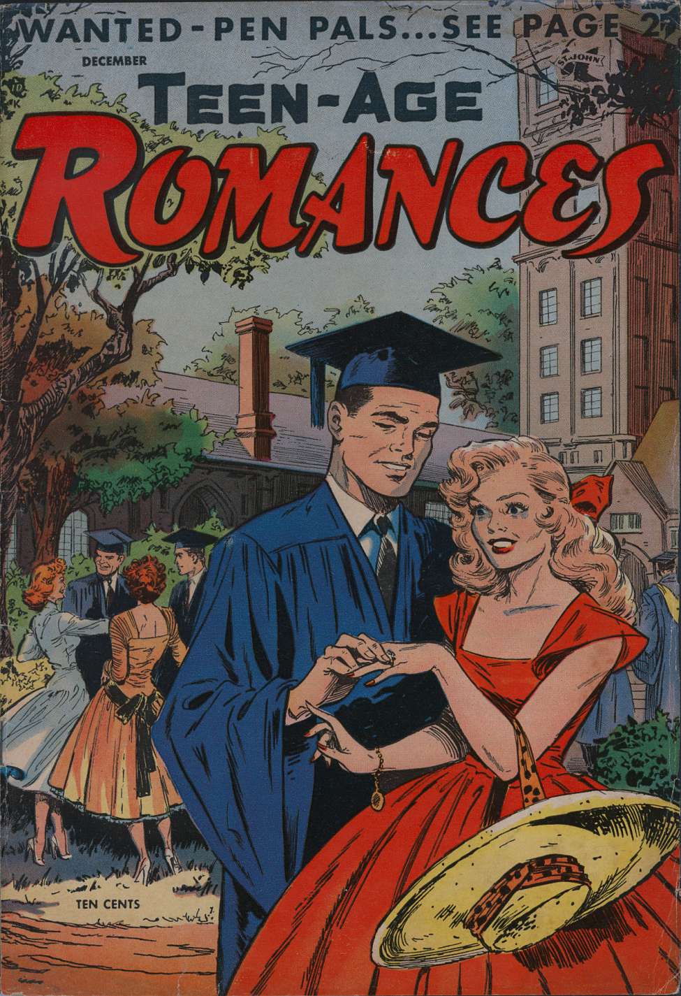 Book Cover For Teen-Age Romances 40