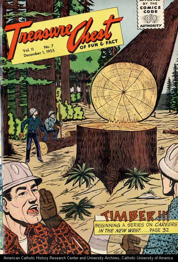 Comic Book Cover For Treasure Chest of Fun and Fact v11 7