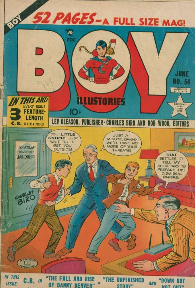 Book Cover For Boy Comics 54 - Version 1