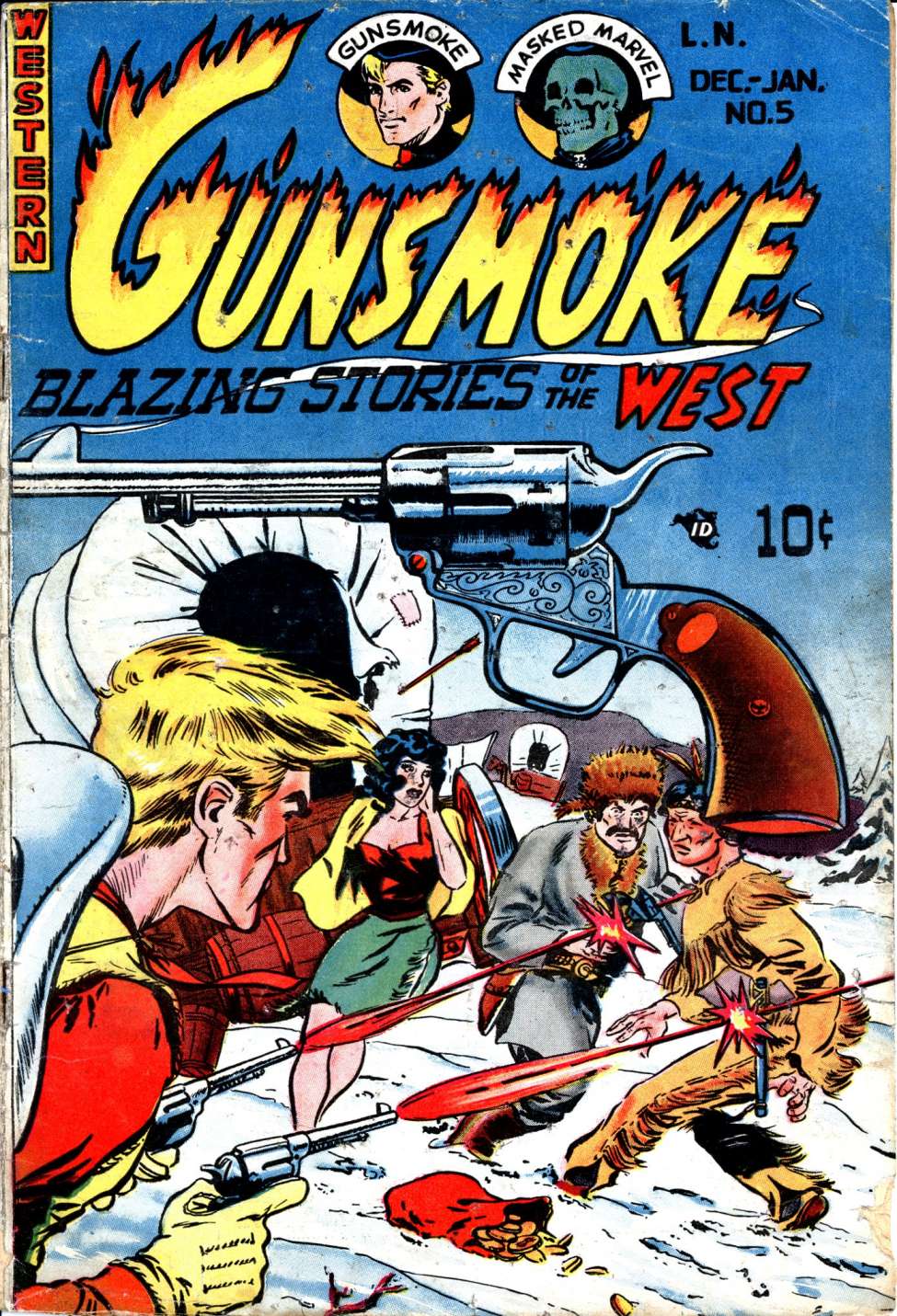Comic Book Cover For Gunsmoke 5