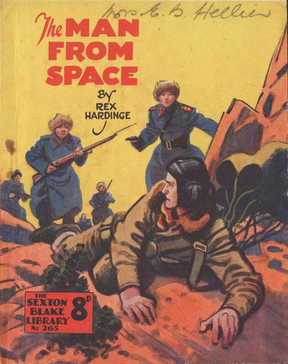 Book Cover For Sexton Blake Library S3 265 - The Man from Space