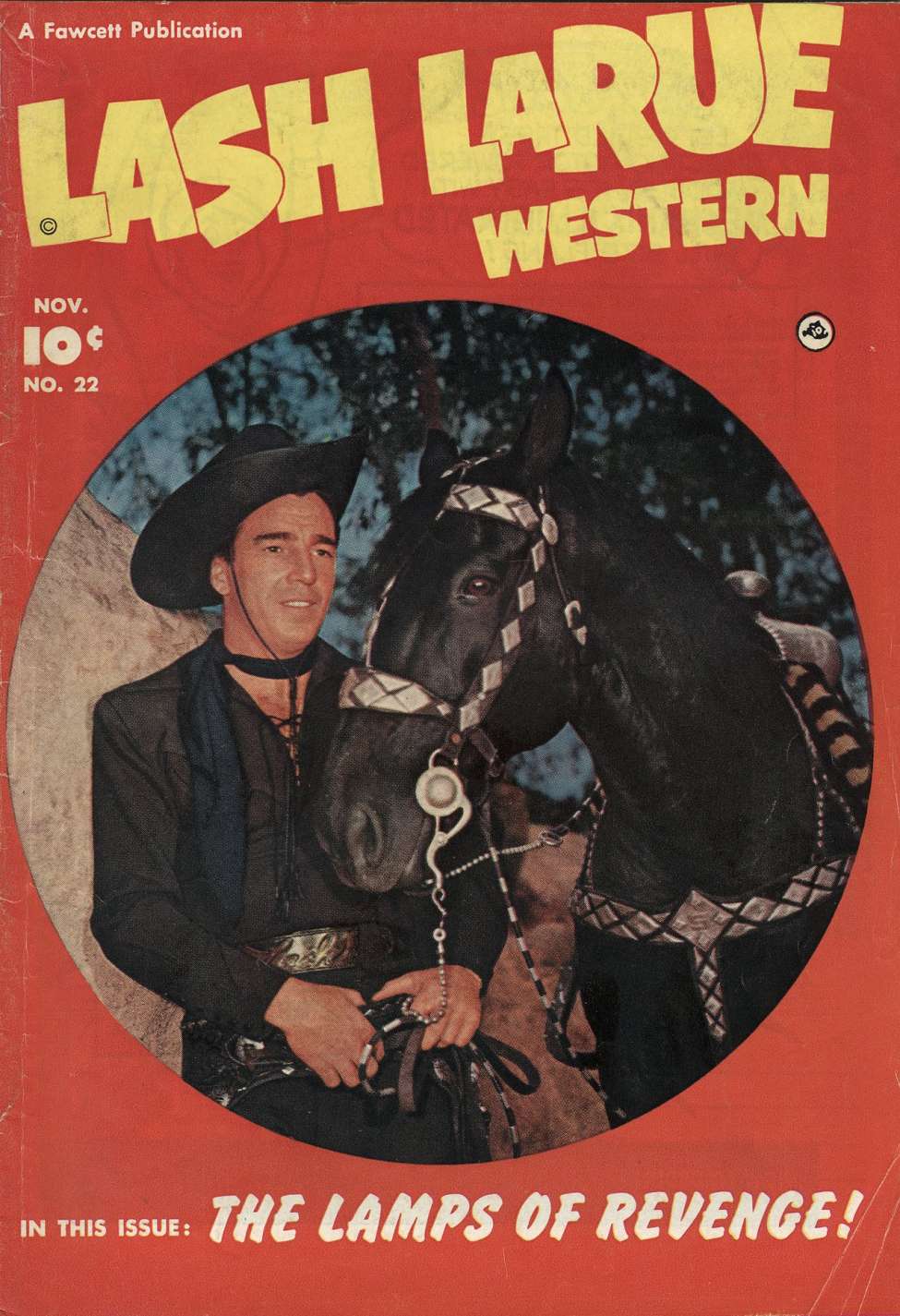 Comic Book Cover For Lash LaRue Western 22