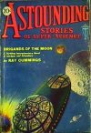 Cover For Astounding Serial - Brigands of the Moon - R Cummings